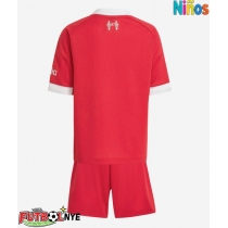 Camiseta Liverpool Primera Equipación para niños 2025-26 manga corta (+ pantalones cortos)